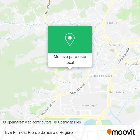 Eva Filmes mapa