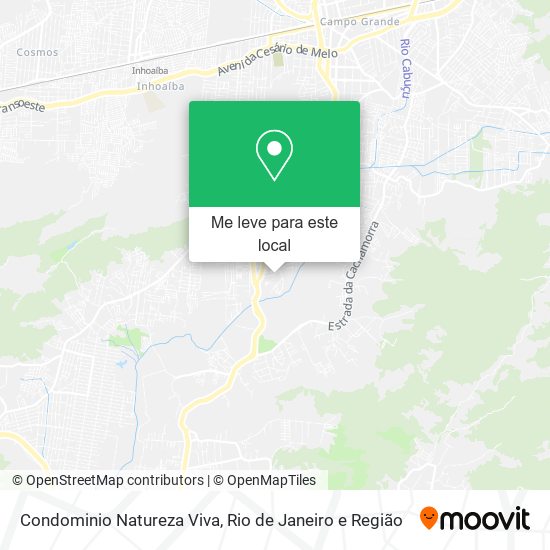 Condominio Natureza Viva mapa