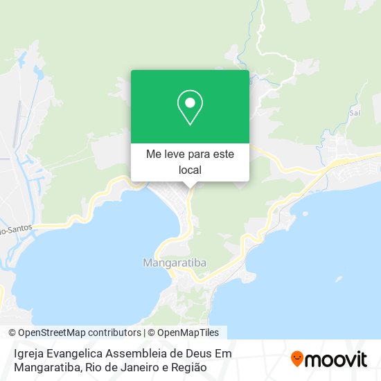 Igreja Evangelica Assembleia de Deus Em Mangaratiba mapa
