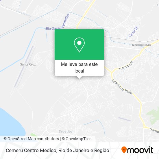 Cemeru Centro Médico mapa
