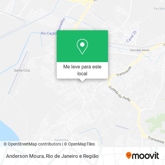Anderson Moura mapa