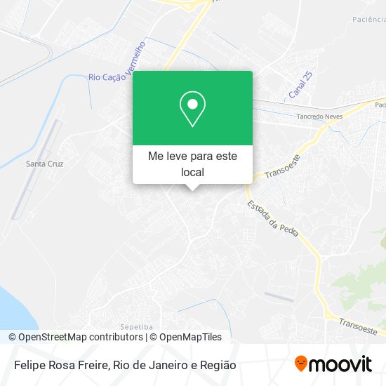 Felipe Rosa Freire mapa