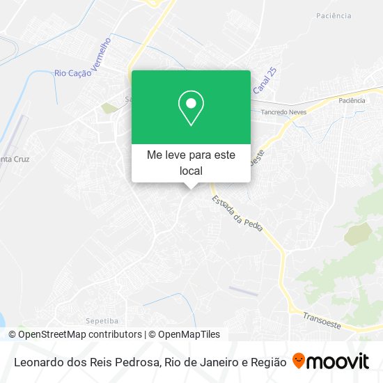 Leonardo dos Reis Pedrosa mapa