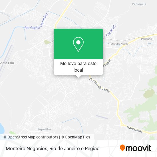 Monteiro Negocios mapa