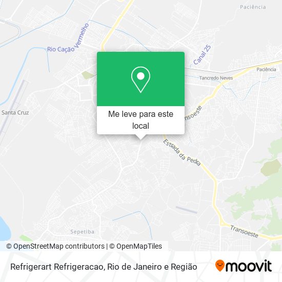 Refrigerart Refrigeracao mapa