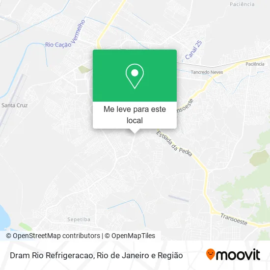 Dram Rio Refrigeracao mapa