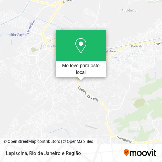 Lepiscina mapa