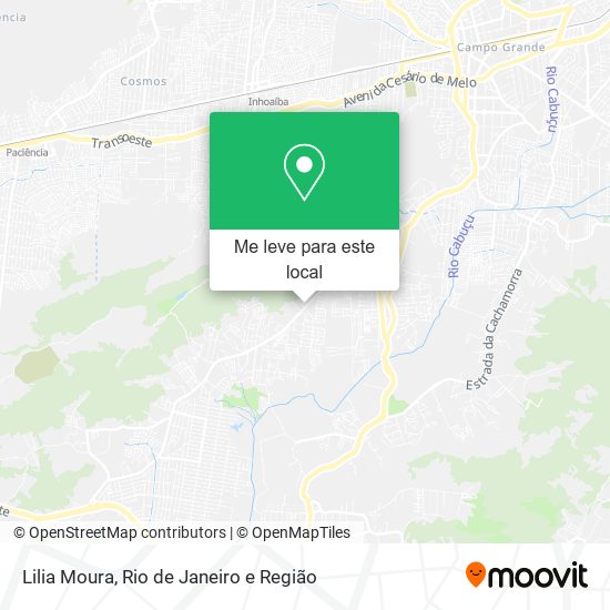 Lilia Moura mapa