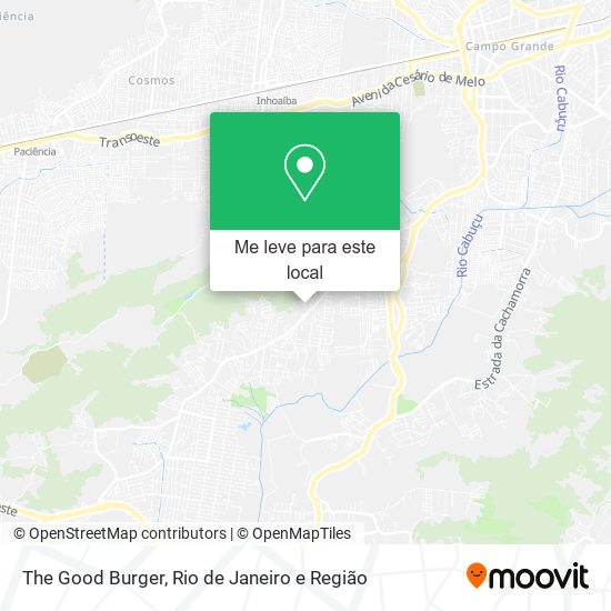 The Good Burger mapa