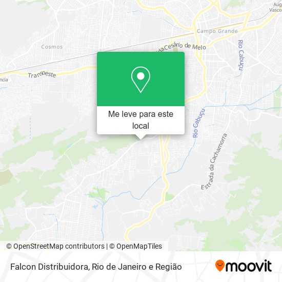 Falcon Distribuidora mapa