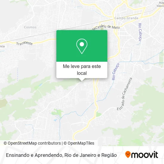 Ensinando e Aprendendo mapa