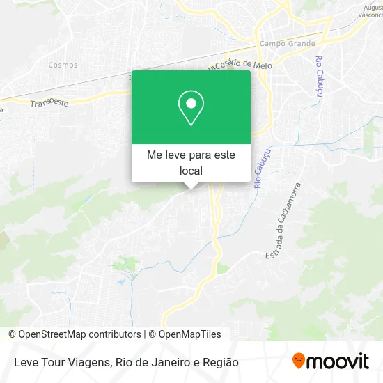 Leve Tour Viagens mapa