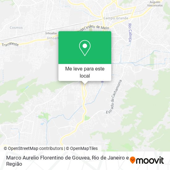 Marco Aurelio Florentino de Gouvea mapa
