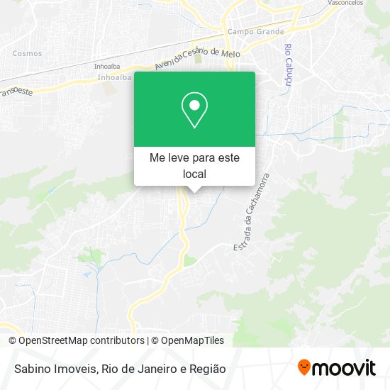 Sabino Imoveis mapa