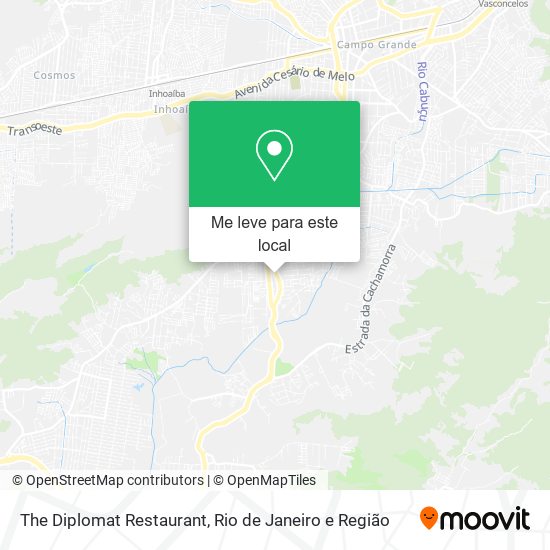 The Diplomat Restaurant mapa