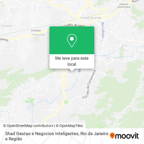 Shad Gestao e Negocios Inteligentes mapa