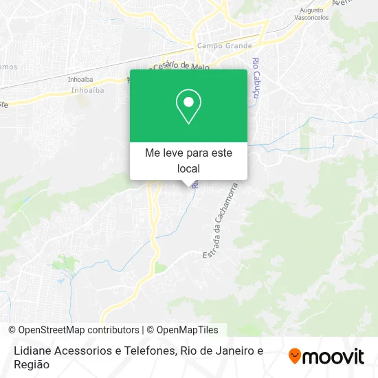 Lidiane Acessorios e Telefones mapa
