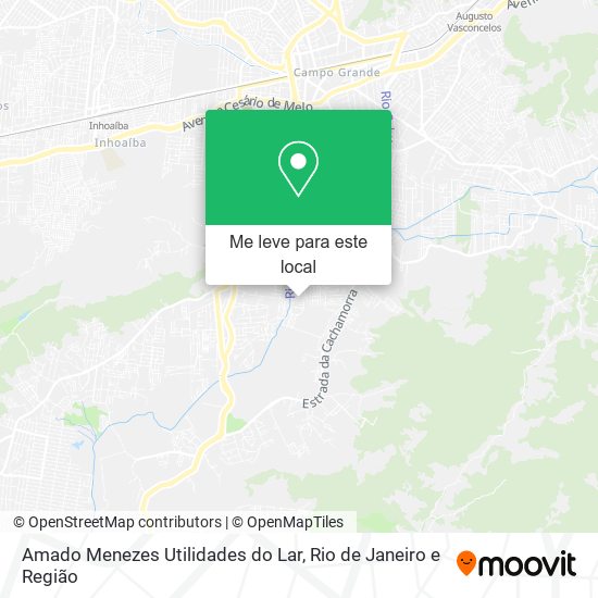 Amado Menezes Utilidades do Lar mapa