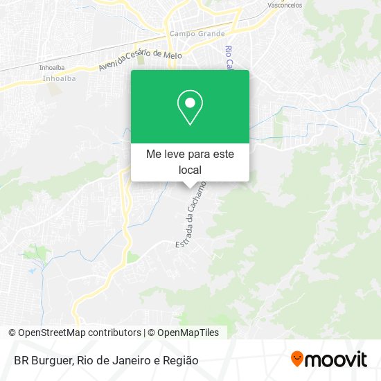 BR Burguer mapa