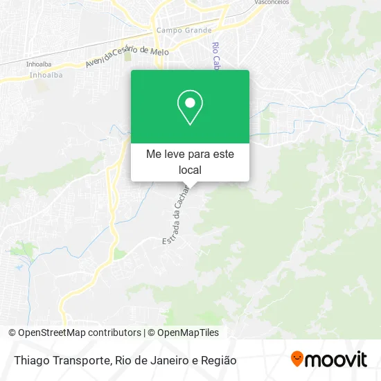 Thiago Transporte mapa