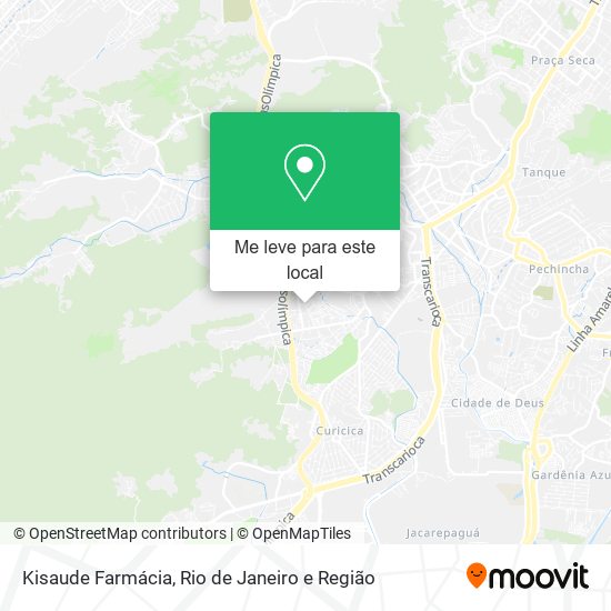 Kisaude Farmácia mapa