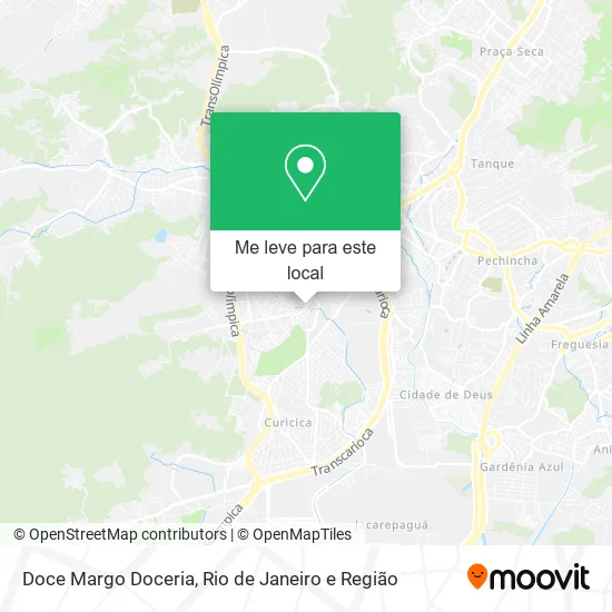 Doce Margo Doceria mapa