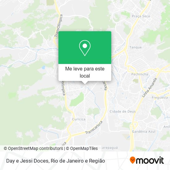 Day e Jessi Doces mapa