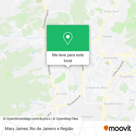 Mary James mapa