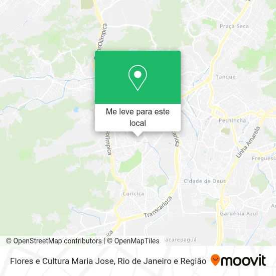 Flores e Cultura Maria Jose mapa
