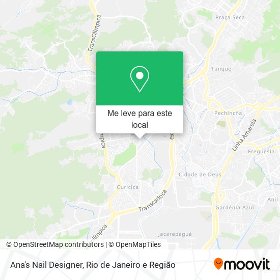 Ana's Nail Designer mapa
