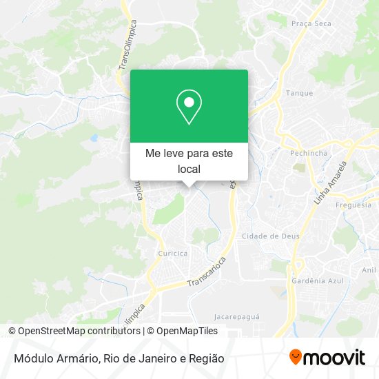 Módulo Armário mapa