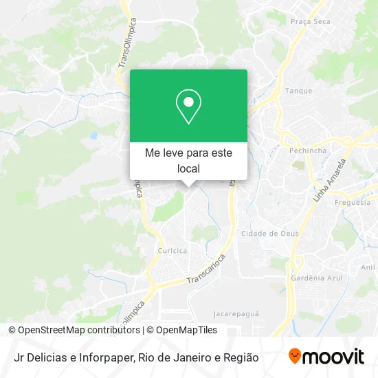 Jr Delicias e Inforpaper mapa