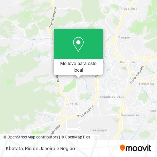 Kbatata mapa