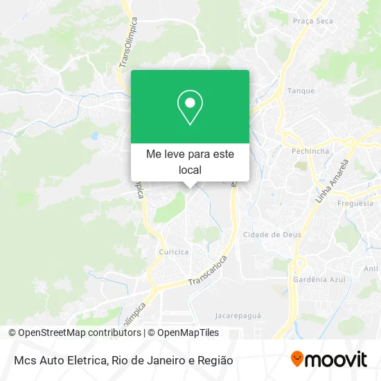 Mcs Auto Eletrica mapa