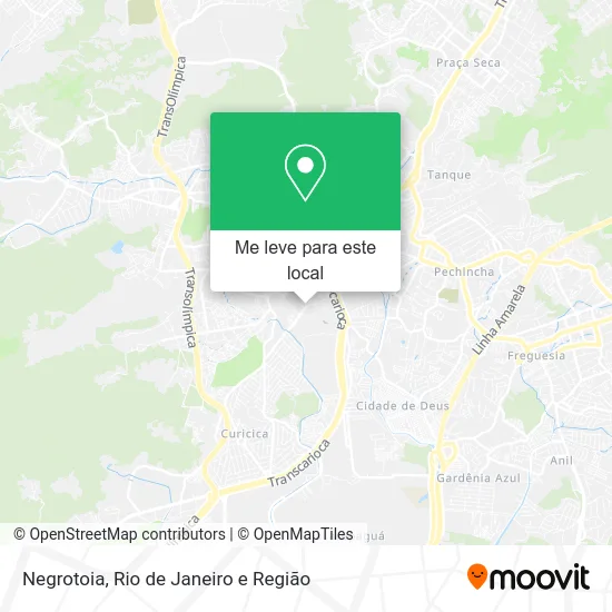 Negrotoia mapa