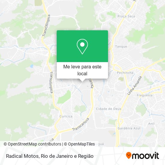 Radical Motos mapa