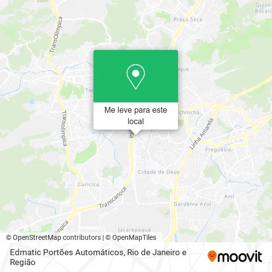 Edmatic Portões Automáticos mapa