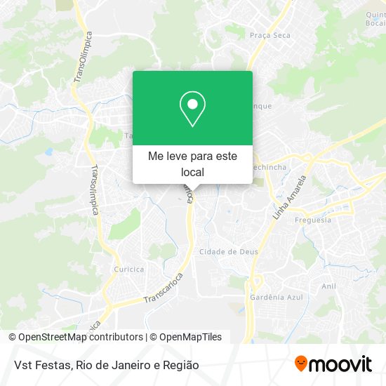 Vst Festas mapa