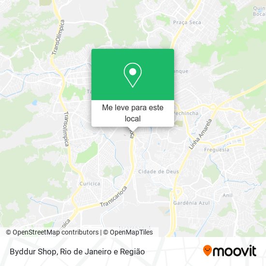 Byddur Shop mapa