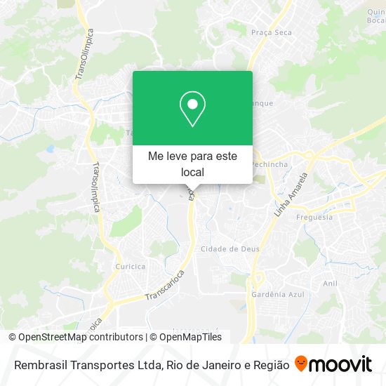Rembrasil Transportes Ltda mapa