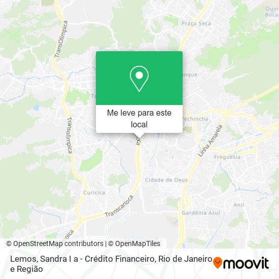 Lemos, Sandra I a - Crédito Financeiro mapa