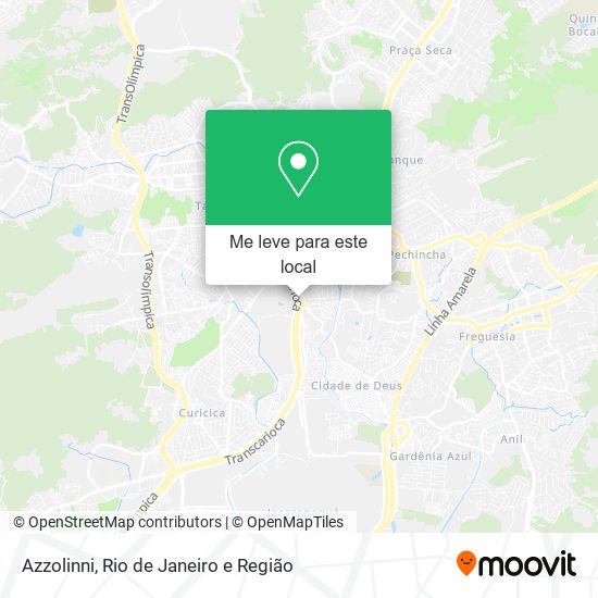 Azzolinni mapa