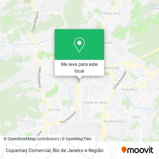 Copamaq Comercial mapa
