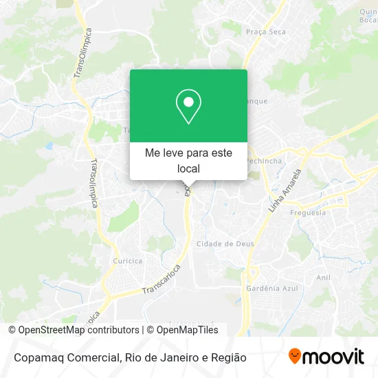 Copamaq Comercial mapa
