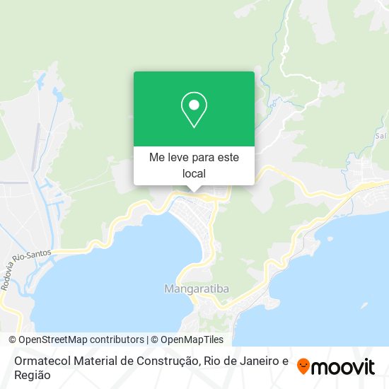 Ormatecol Material de Construção mapa