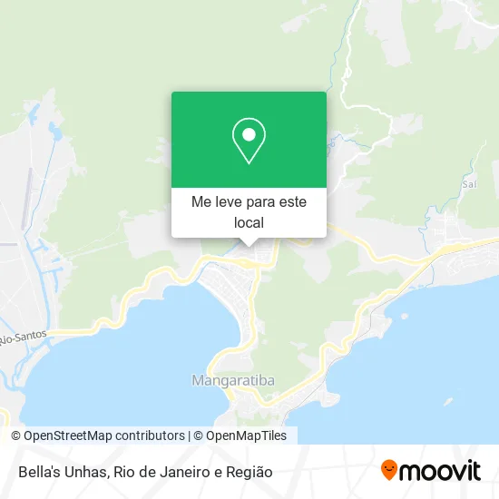 Bella's Unhas mapa