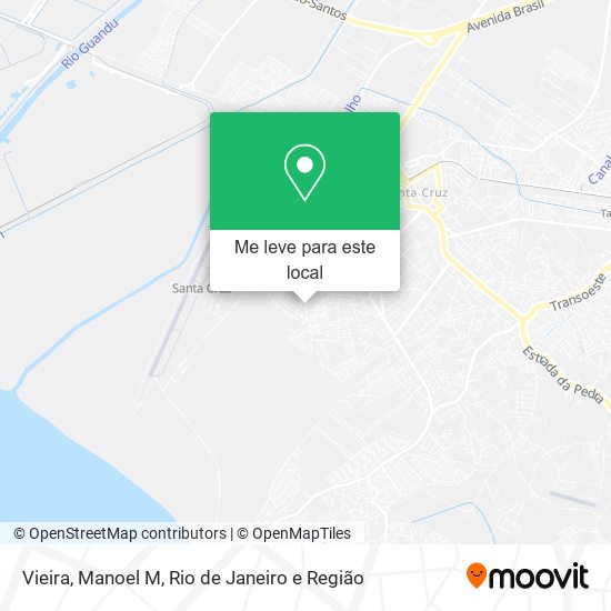 Vieira, Manoel M mapa