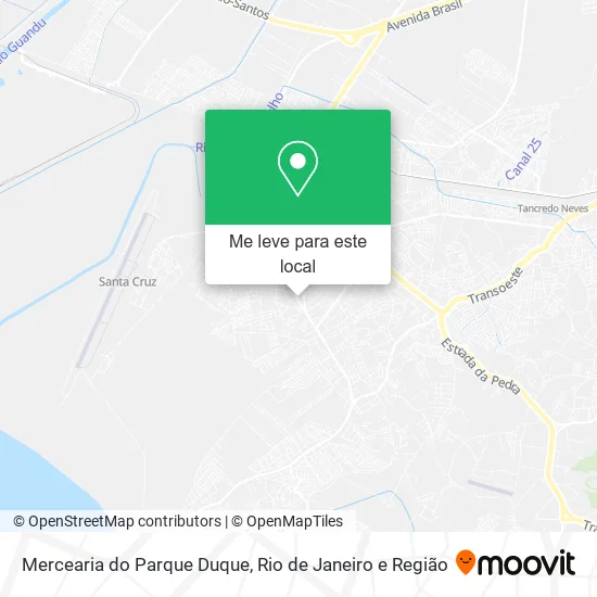 Mercearia do Parque Duque mapa