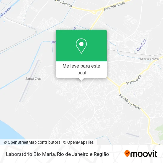 Laboratório Bio Marla mapa
