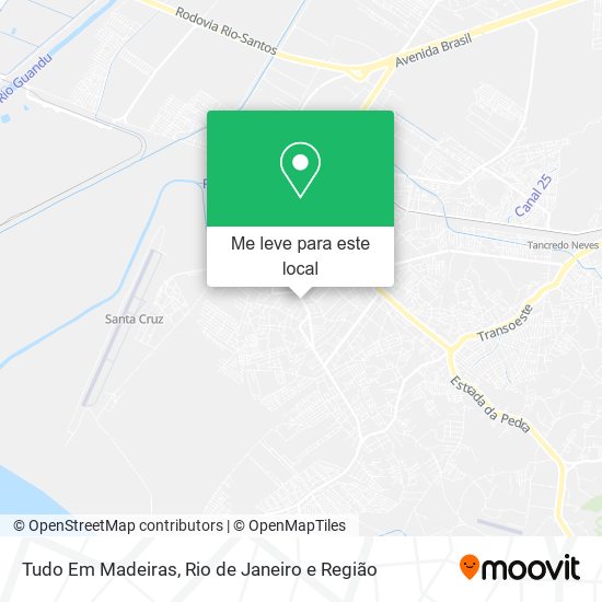 Tudo Em Madeiras mapa